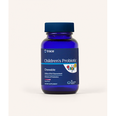 Trace Minerals Children`s Probiotic Chewable 3B. - Пробиотик за Деца